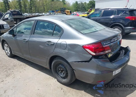 2013 Honda Civic Lx from USA, damaged, VIN 19XFB2F55DE266873